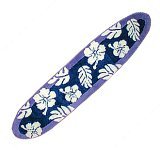 Blue Floral Long Board Rug