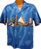 Hawaiian Canoe Aloha Shirt